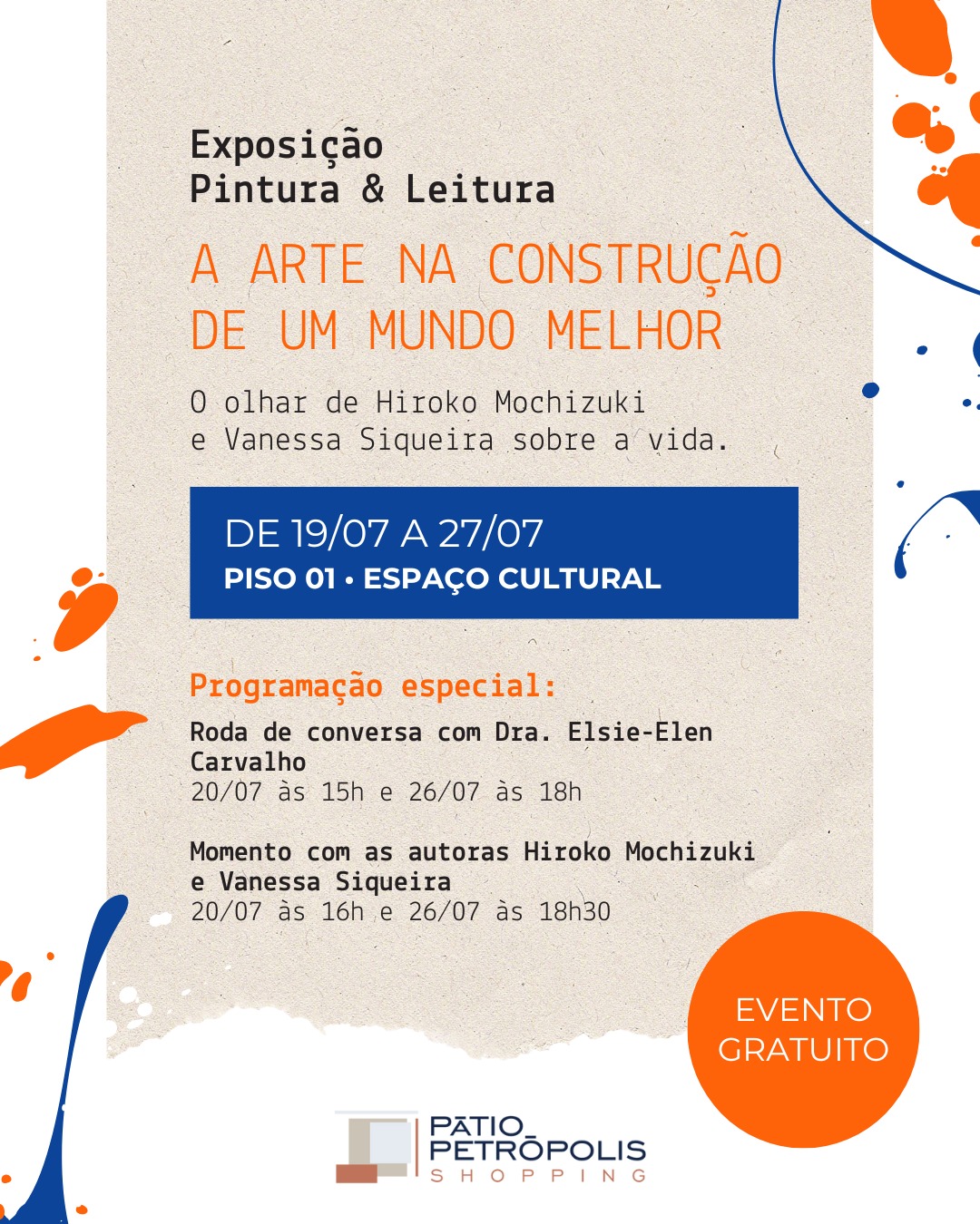 EXPOSIÇÃO – PROJETO POR UM MUNDO MELHOR 1
